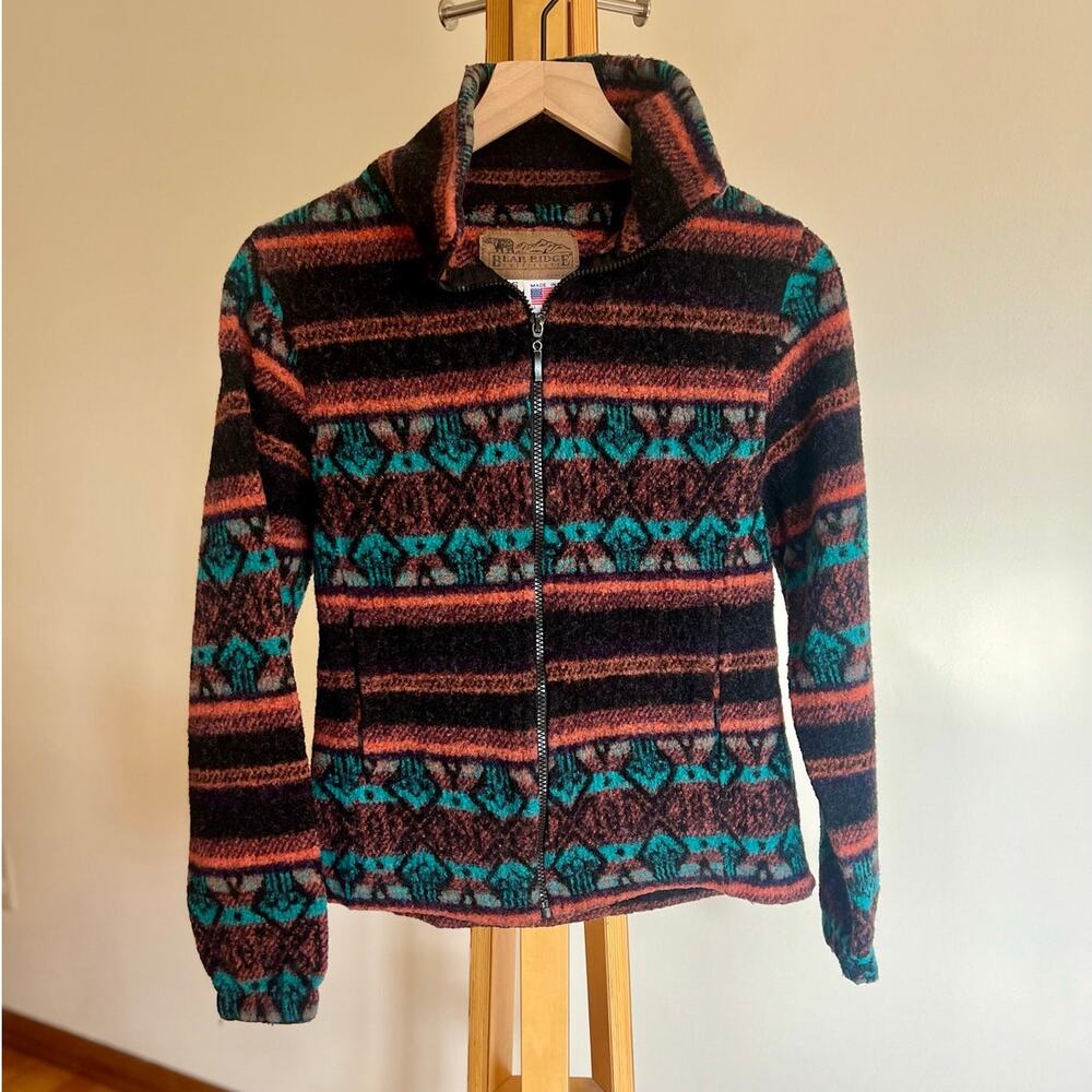 Womens vintage Bear Ridge Outfitters wool blend jacket